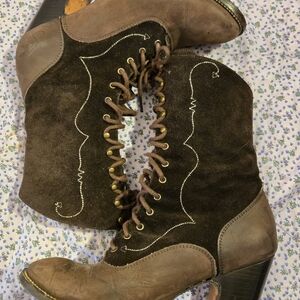 John Fluevog Monday Leather Boots